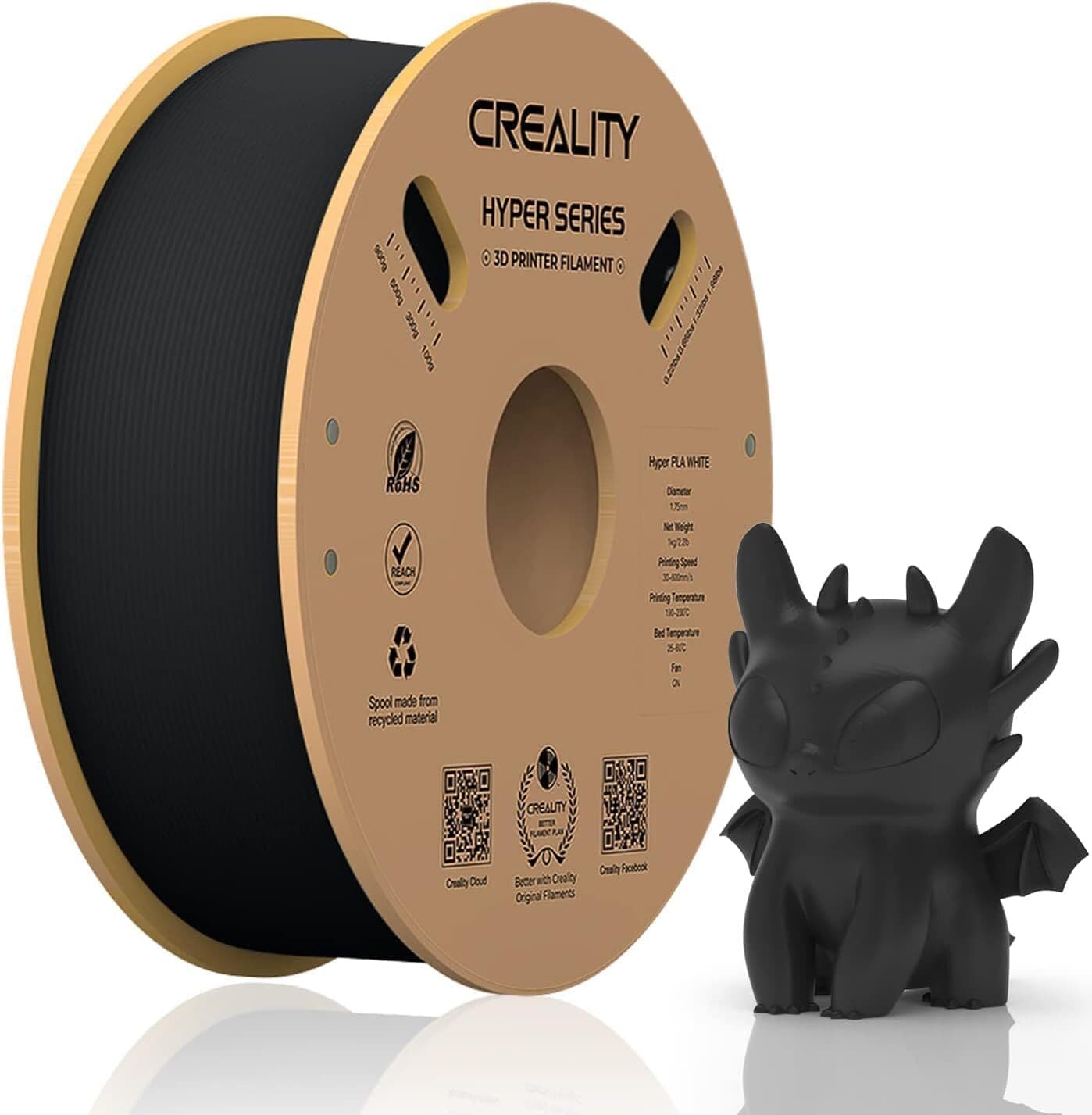 Creality Hyper PLA RFID/Hyper PLA/Hyper PETG 3D Printing Filament High-speed