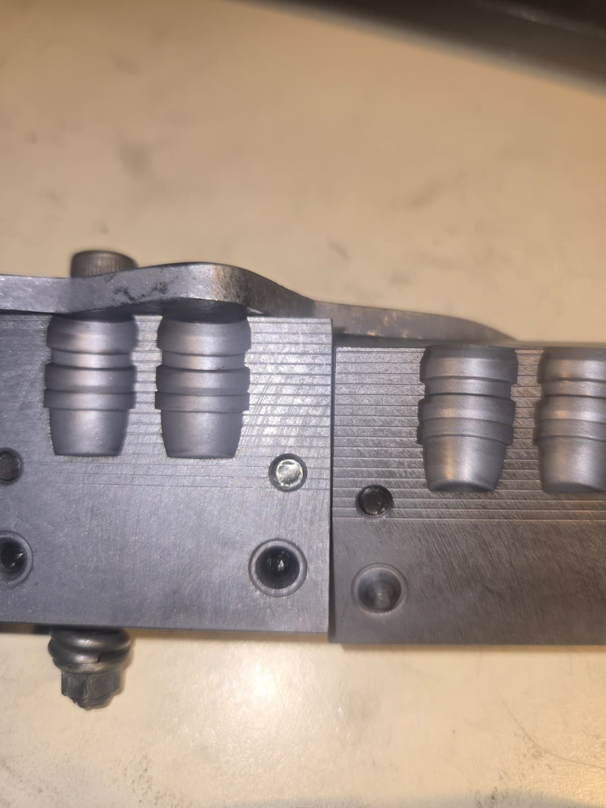 Magma Engineering 2 cavity bullet casting mold 45 255 SWC BB 4