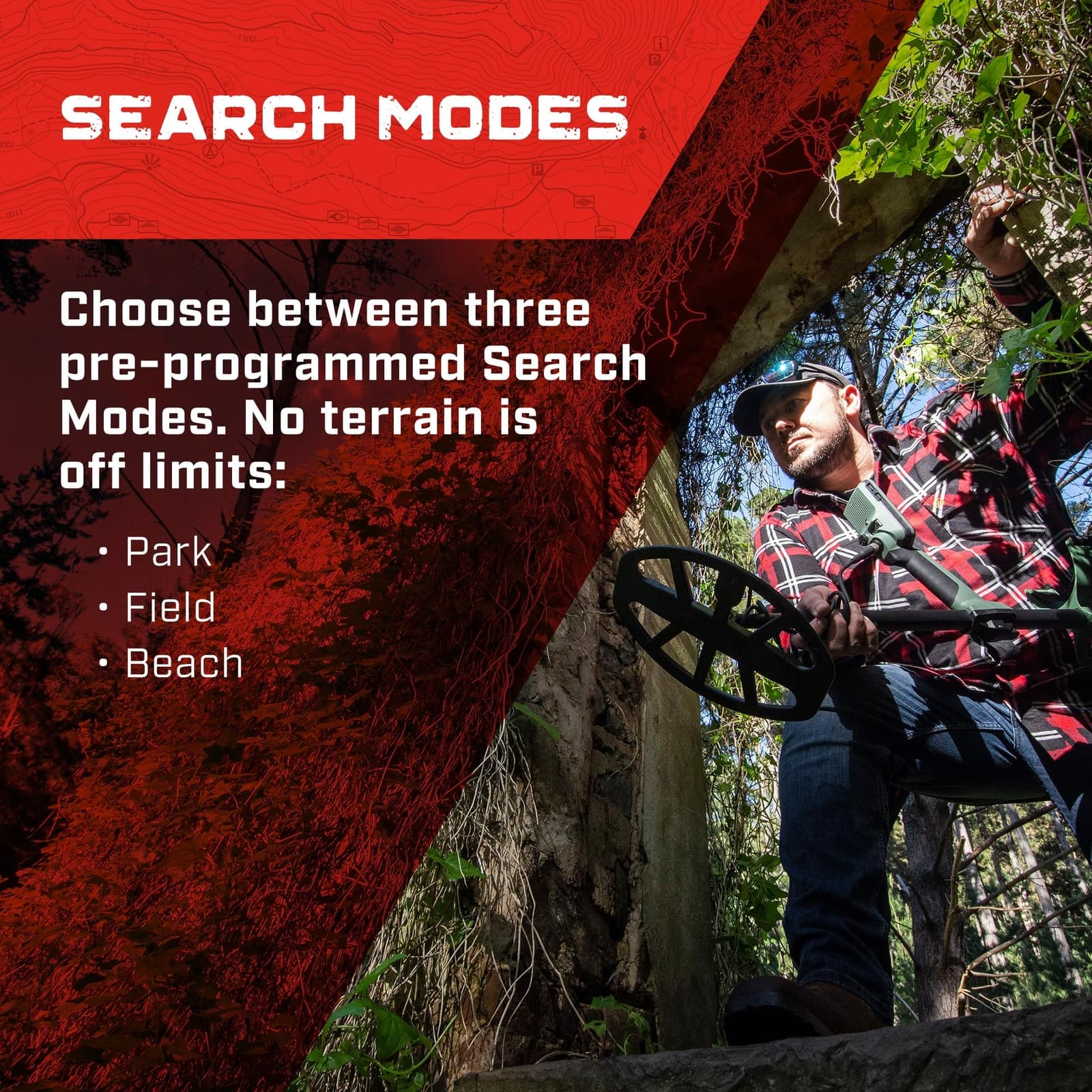 MINELAB X-Terra PRO Waterproof Treasure Metal Detector for Adults (3 Detect Mode 4