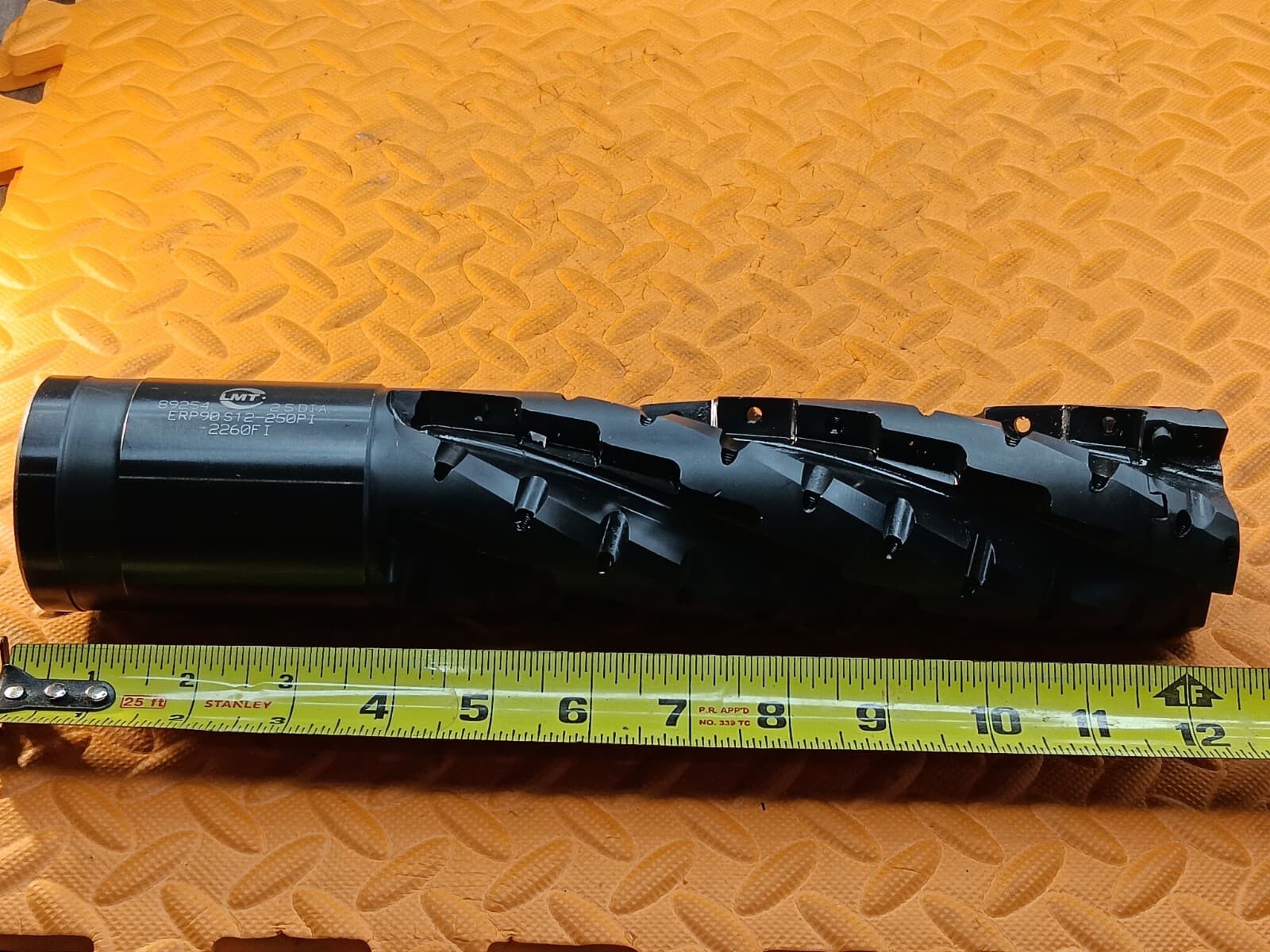 NEW LMT Fette 2-1/2" Dia. 90 degree Indexable End Mill 89254 ERP90 S12-250PI 2.5 2