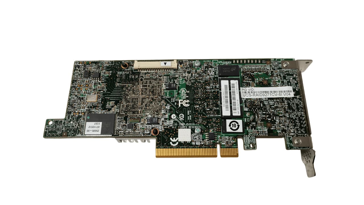Cisco 9271-8i MR SAS RAID Controller UCS-RAID9271CV-8I Low Profile No Battery 3