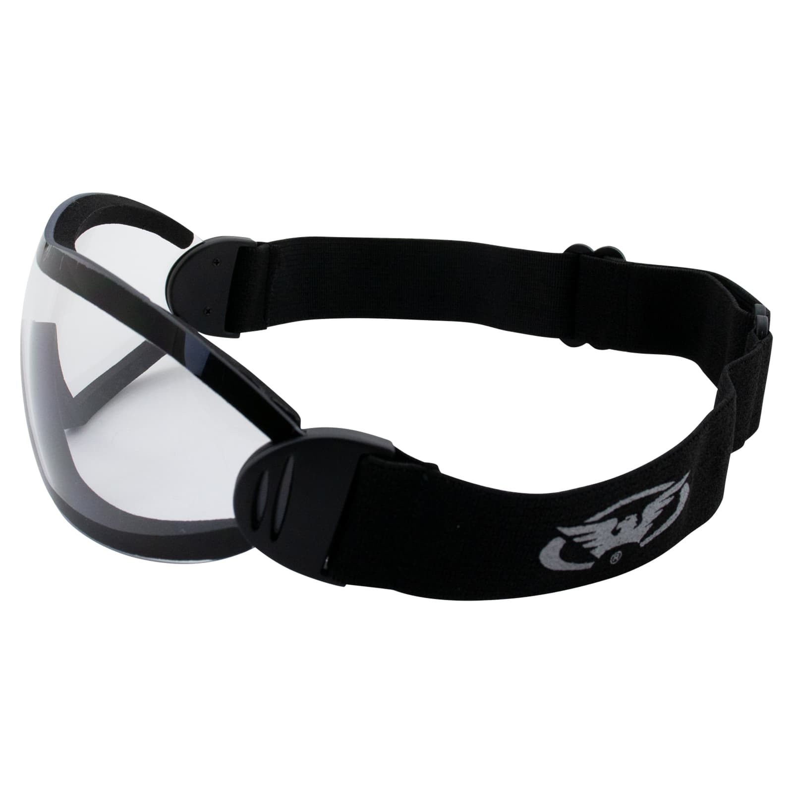 FLARE SHATTERPROOF ANTI FOG SKYDIVE SKY DIVING GOGGLES CLEAR BY GLOBAL VISION 3