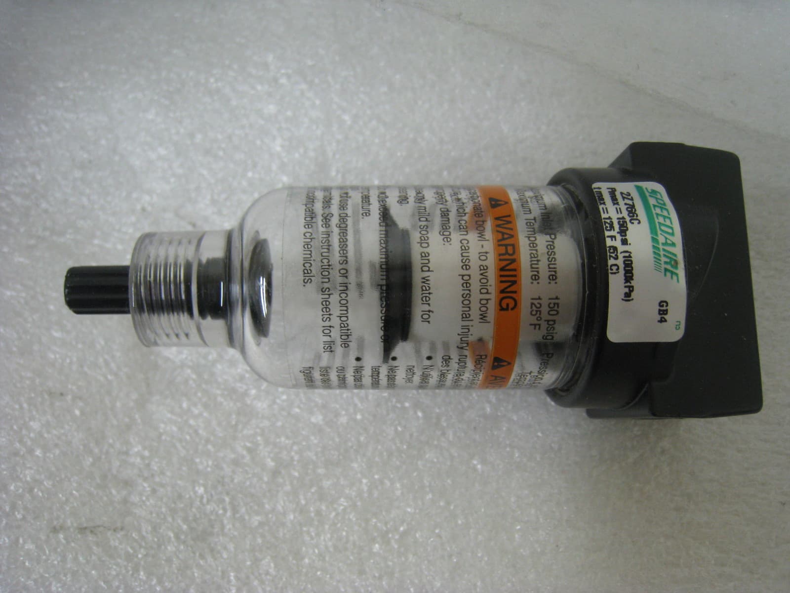 Speedaire 2Z766C Air Line Filter Separator, 328537 4