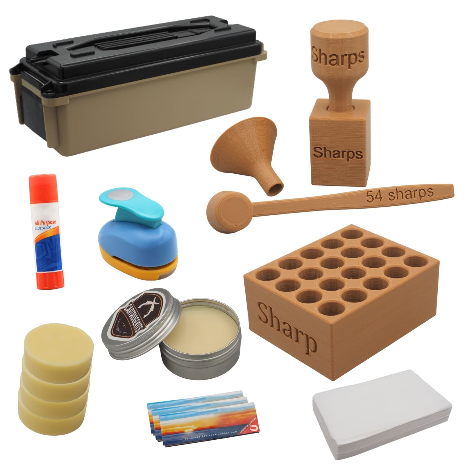 54 Percussion Sharps Paper Cartridge Former Deluxe Kit