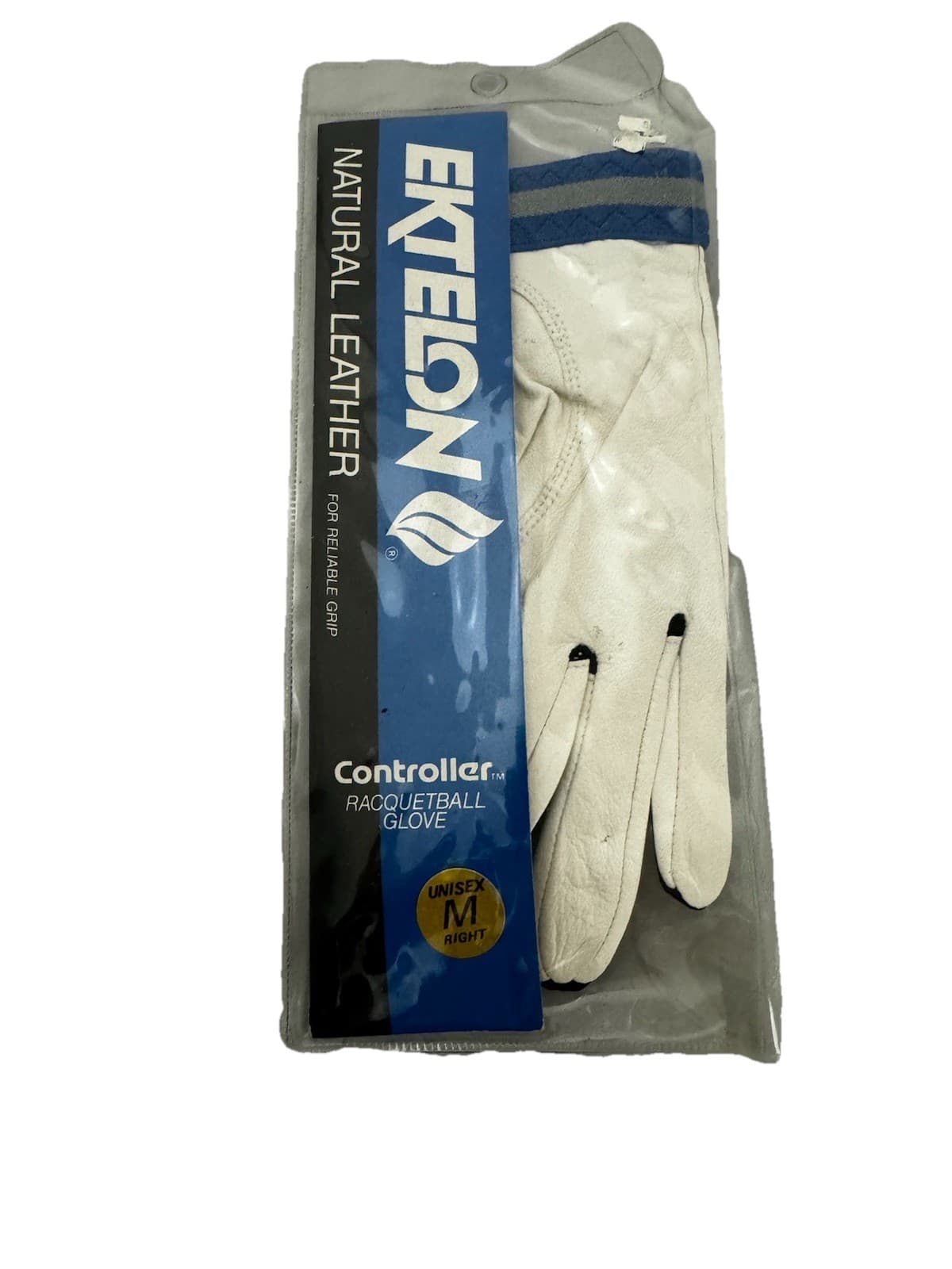 Vtg Ektelon Racquetball Right Glove Goat leather  Sz M 5