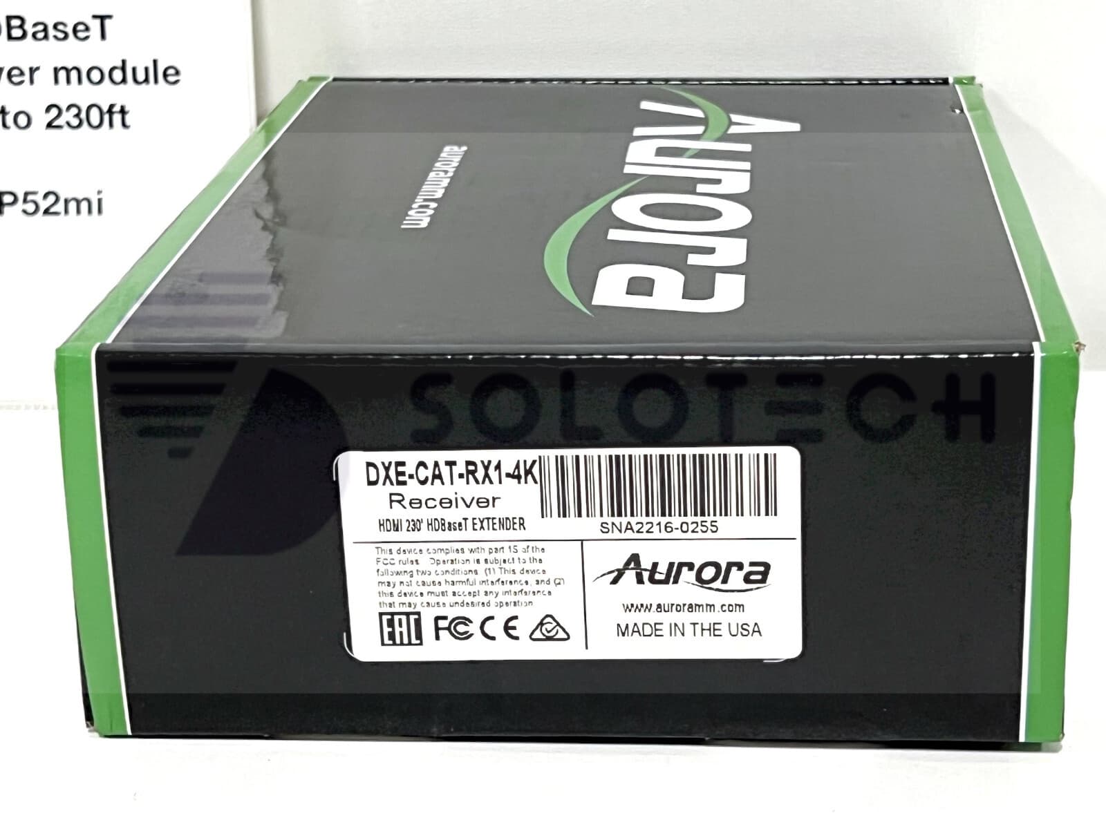 Aurora DXE-CAT-RX1-4K, HDMI HDBaseT Receiver module up to 230ft - #P52mi 2
