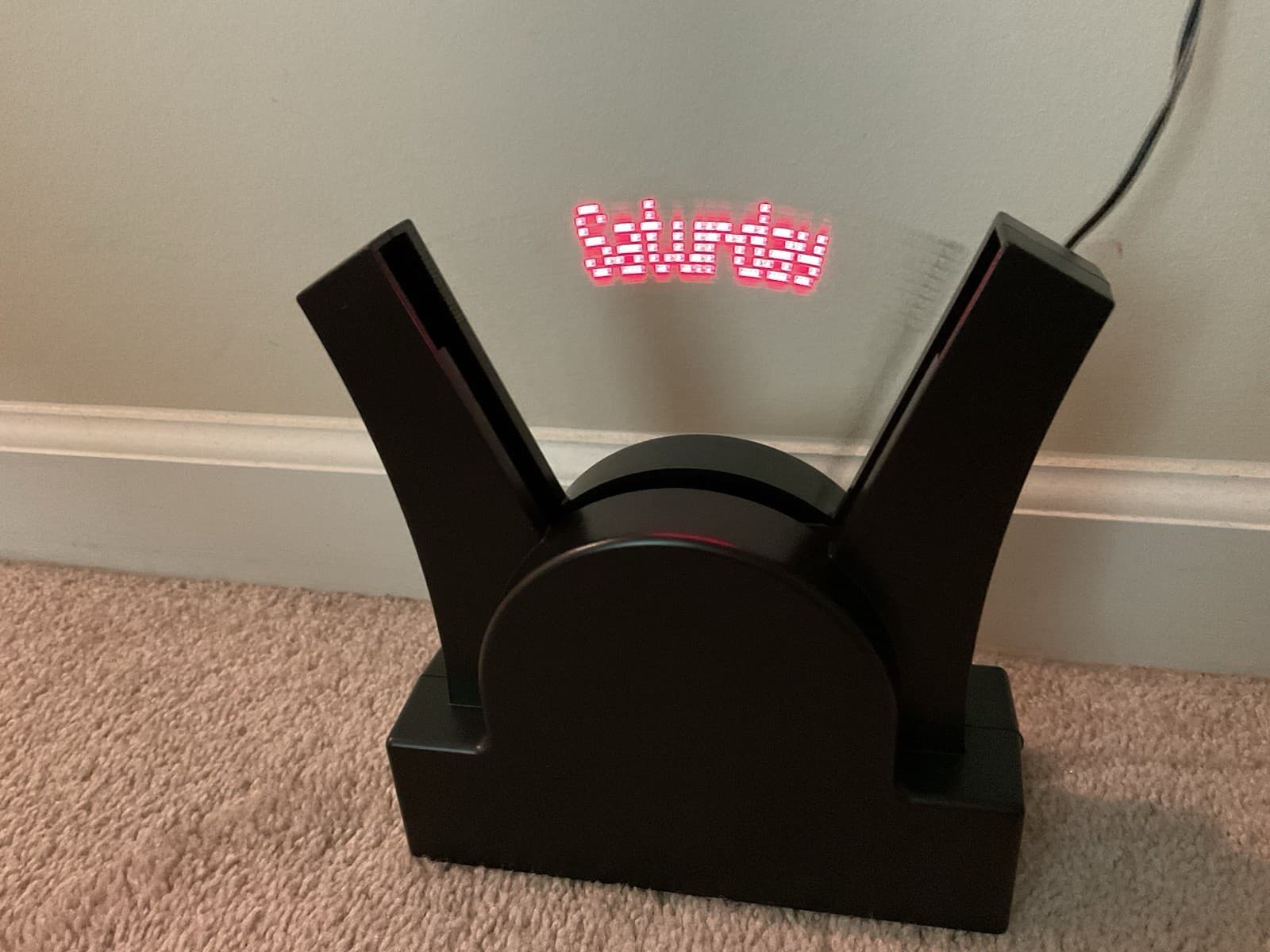 READ! Programmable Message Clock LED Display Floating Message TDE Systems 3