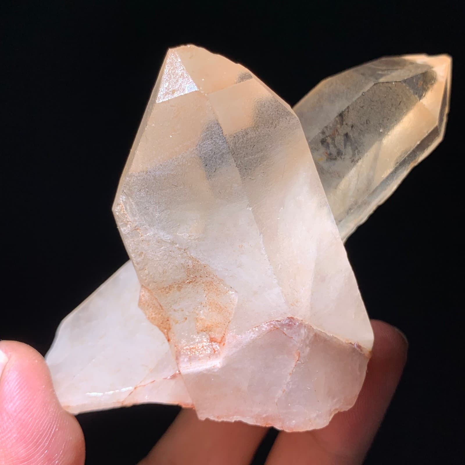 179g Natural White Clear Quartz Mineral Specimen Crystal Cluster Reiki Decor 3