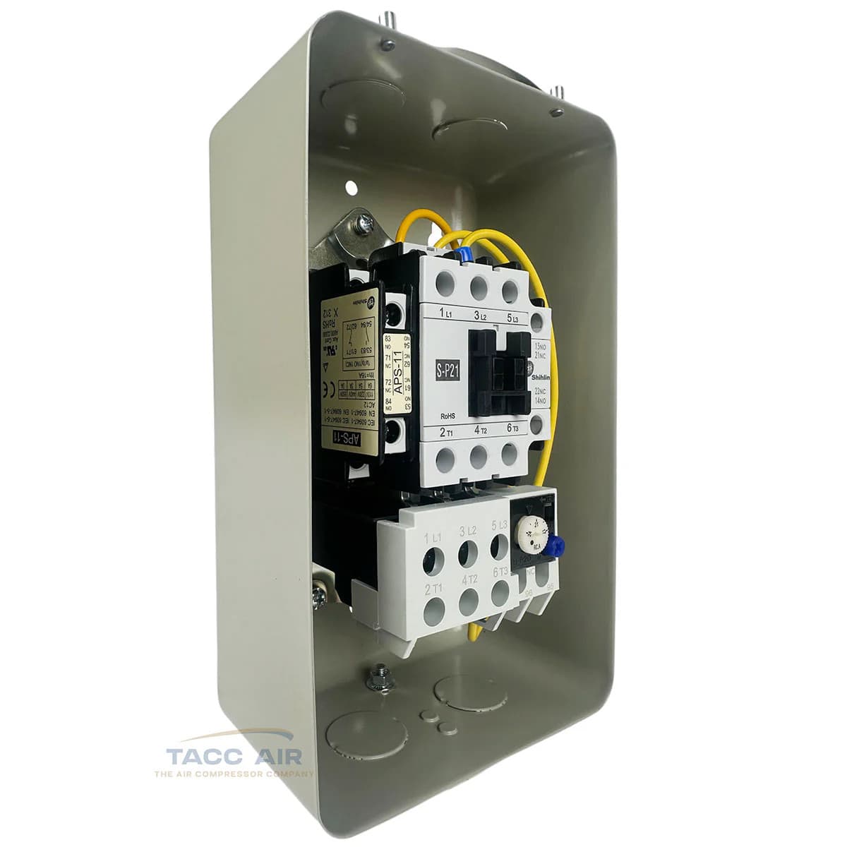 15 HP Three Phase Magnetic Starter Motor Control Switch Box 460 - 480 Volt 3 PH 3