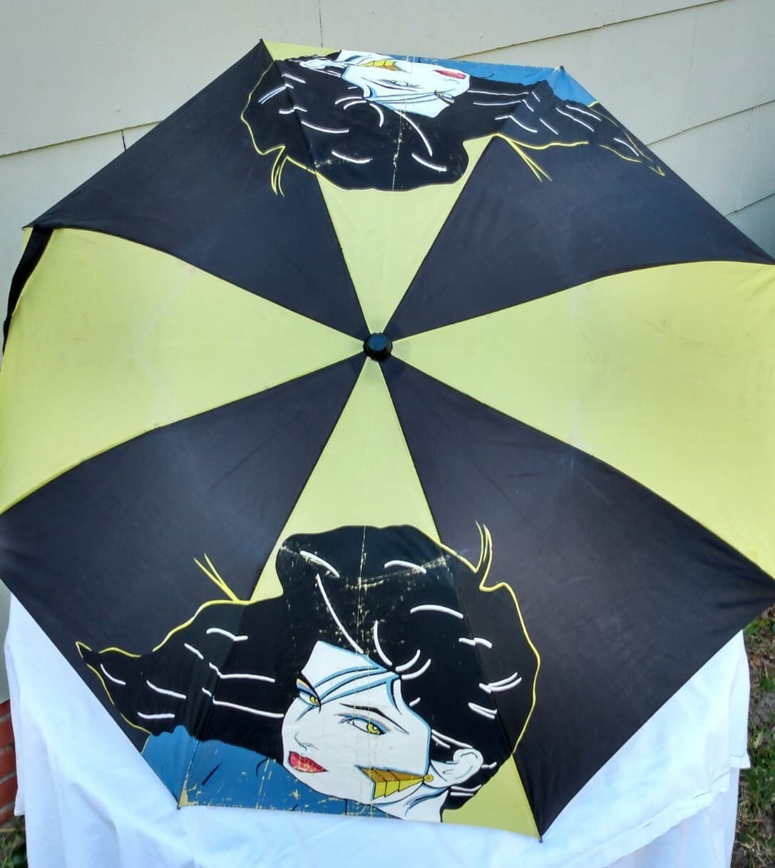 Playboy Patrick Nagel Umbrella Shaw Creations 1998 SEL Playboy Art Archives RARE 3