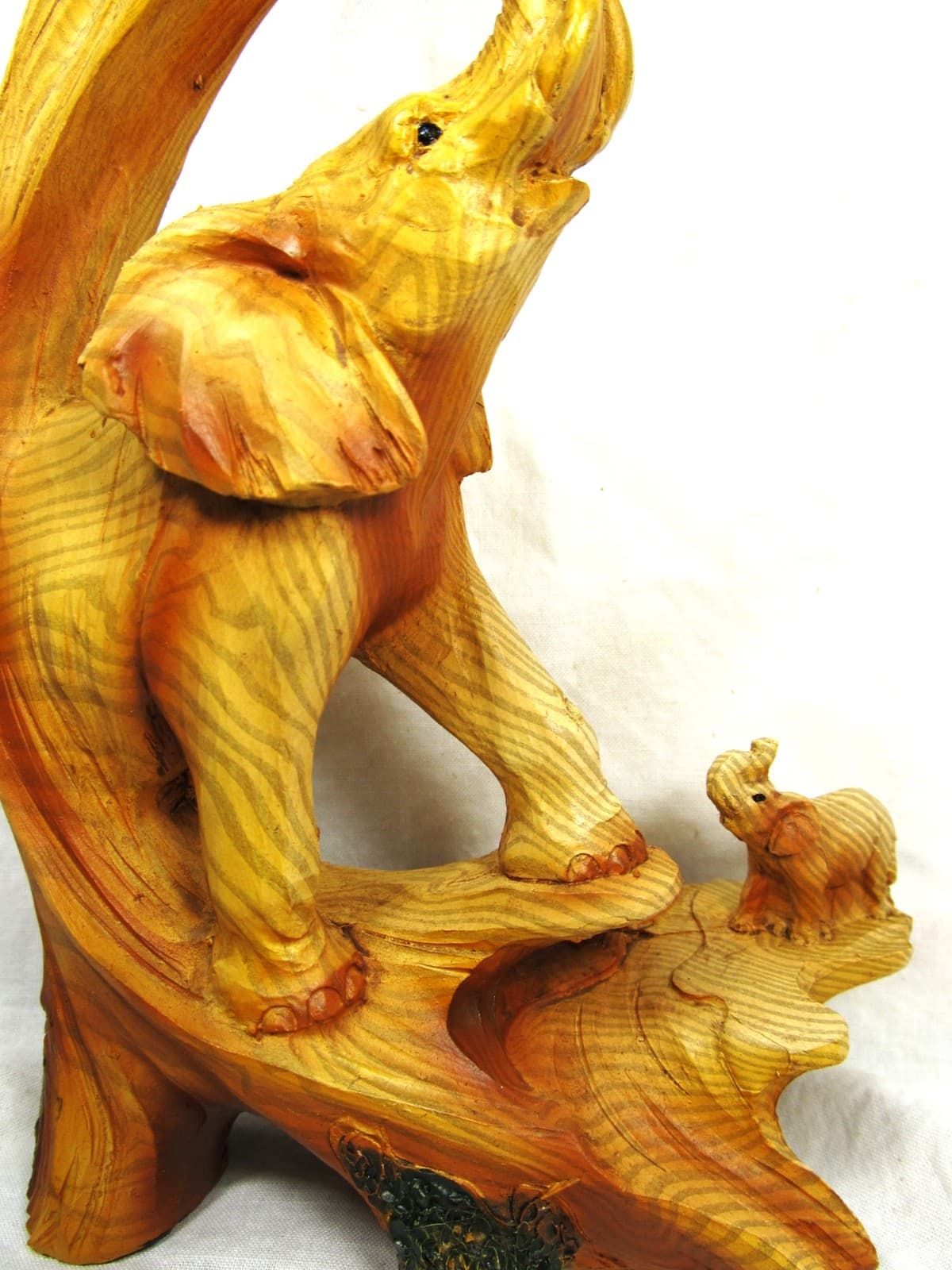 Elephant w/ baby under a tree wildlife Home Decor 2