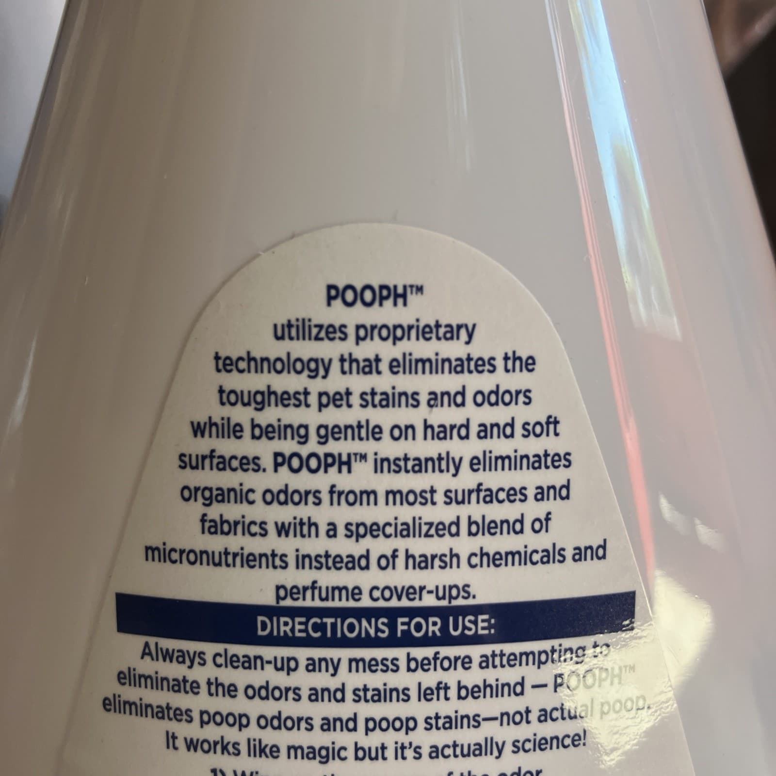 4 Bottles Pooph Pet Odor Eliminator Freshener Spray(Large 32 oz Size) Dogs Cats 3