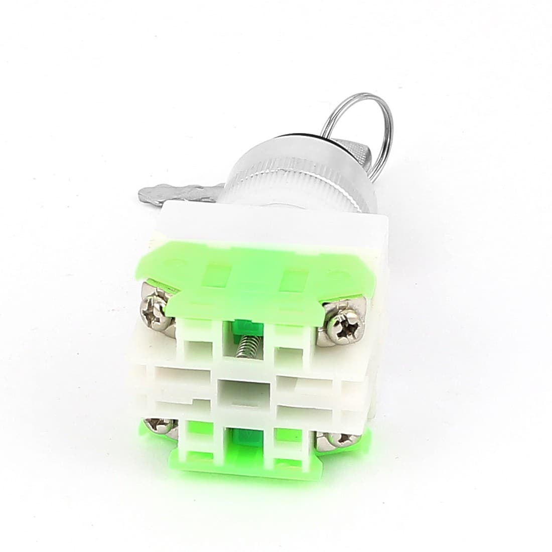 AC 660V 10A ON OFF ON 3 Position 4 Terminal Selector Rotary Switch Keys 4