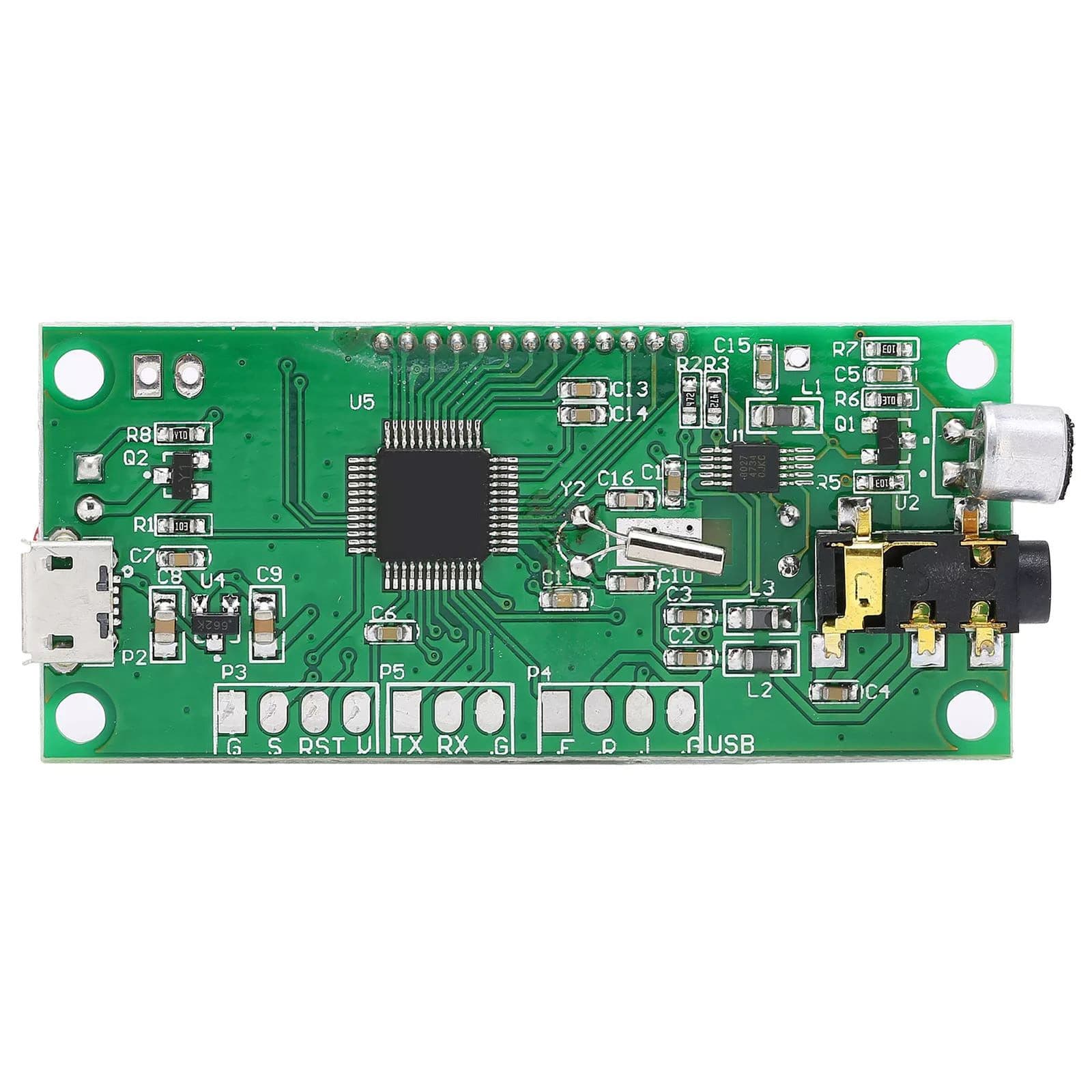 1* FM Transmitter Module PCB Board W/LCD Display Digital FM Radio Accessories 6