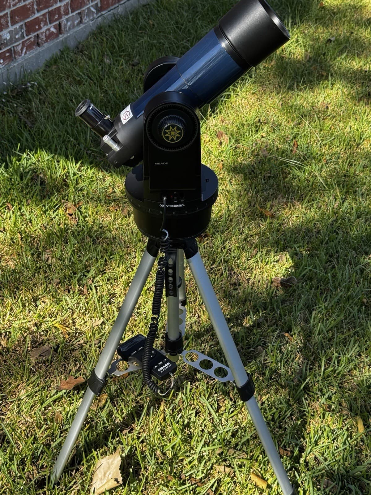 Meade ETX-60AT-BB Telescope "Backpack Observatory" Autostar Comp Controller Inc