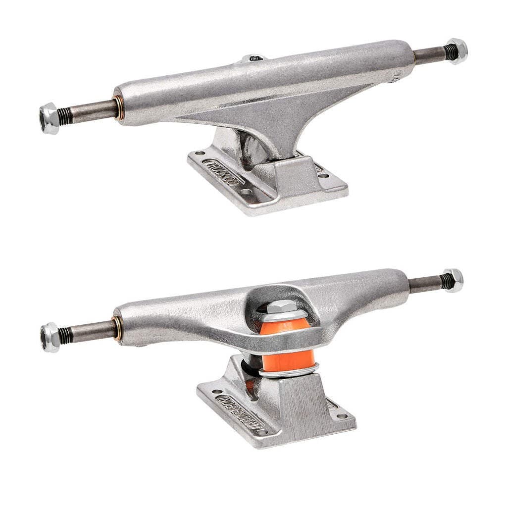 INDEPENDENT POLISHED MID SKATEBOARD TRUCKS