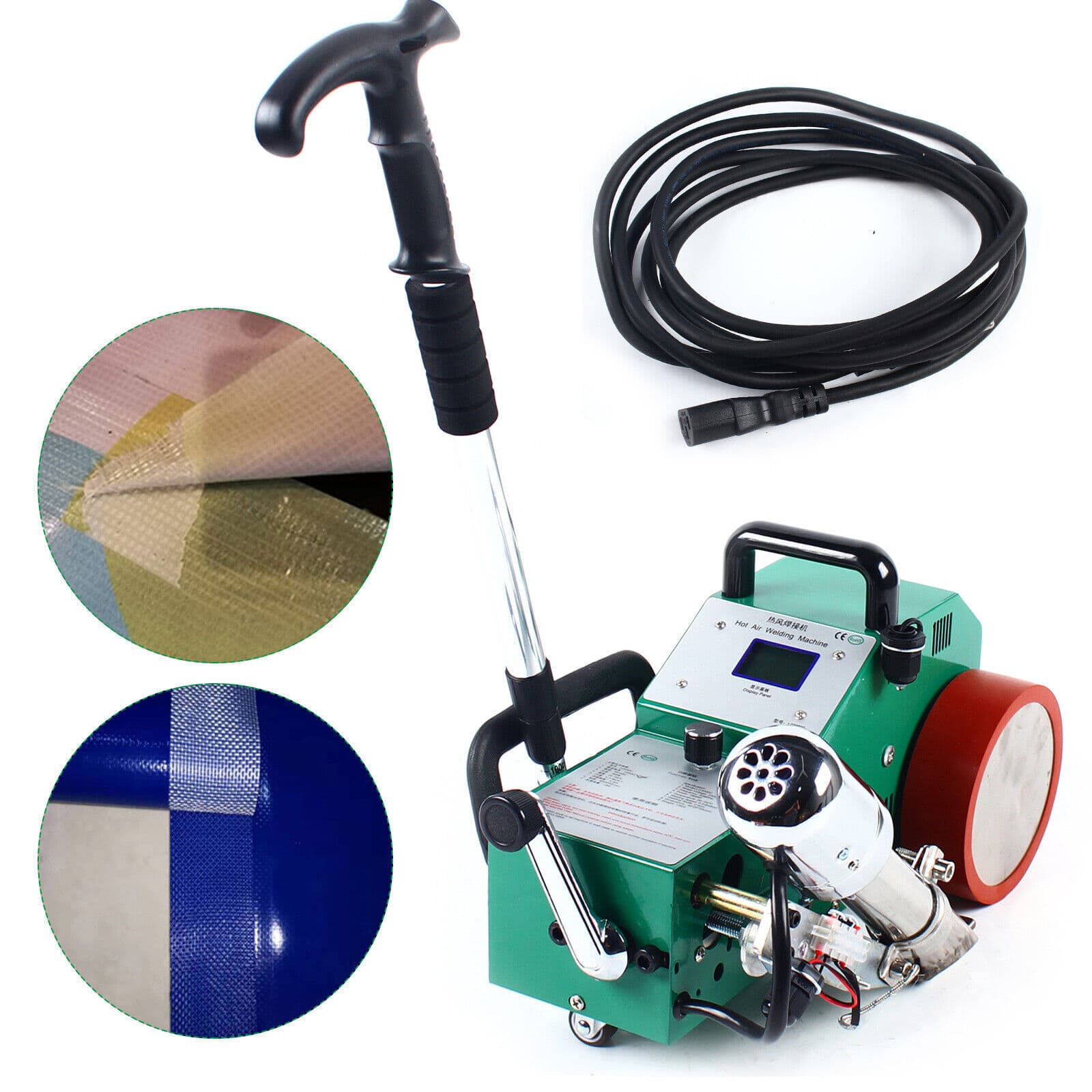 Plastic Welder Roof PVC Waterproof Membrane Welding Machine TPO Automatic Welder 2