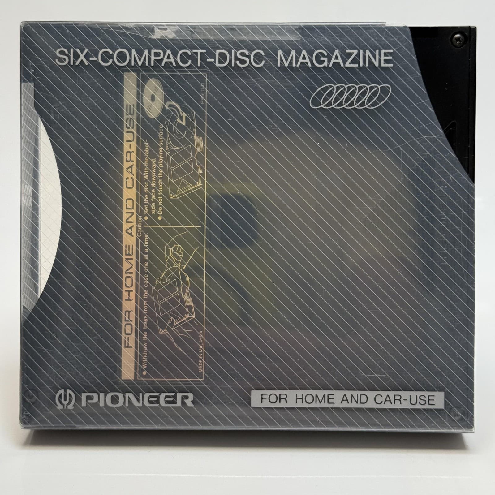 Pioneer 6-Disc CD Magazine Multi-Play Changer for Home Car Use Compact Disc Mala