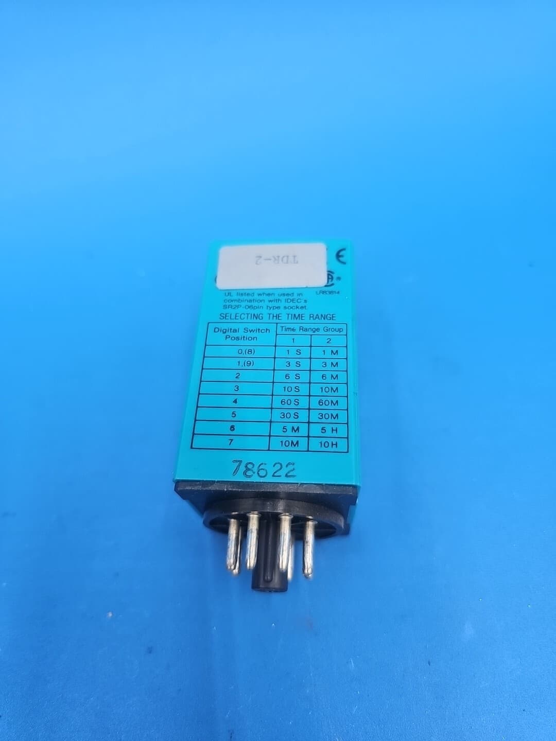 Idec RTE-P11 Electronic Timer 120 VAC 10 Amp 8 PIN Terminal  4