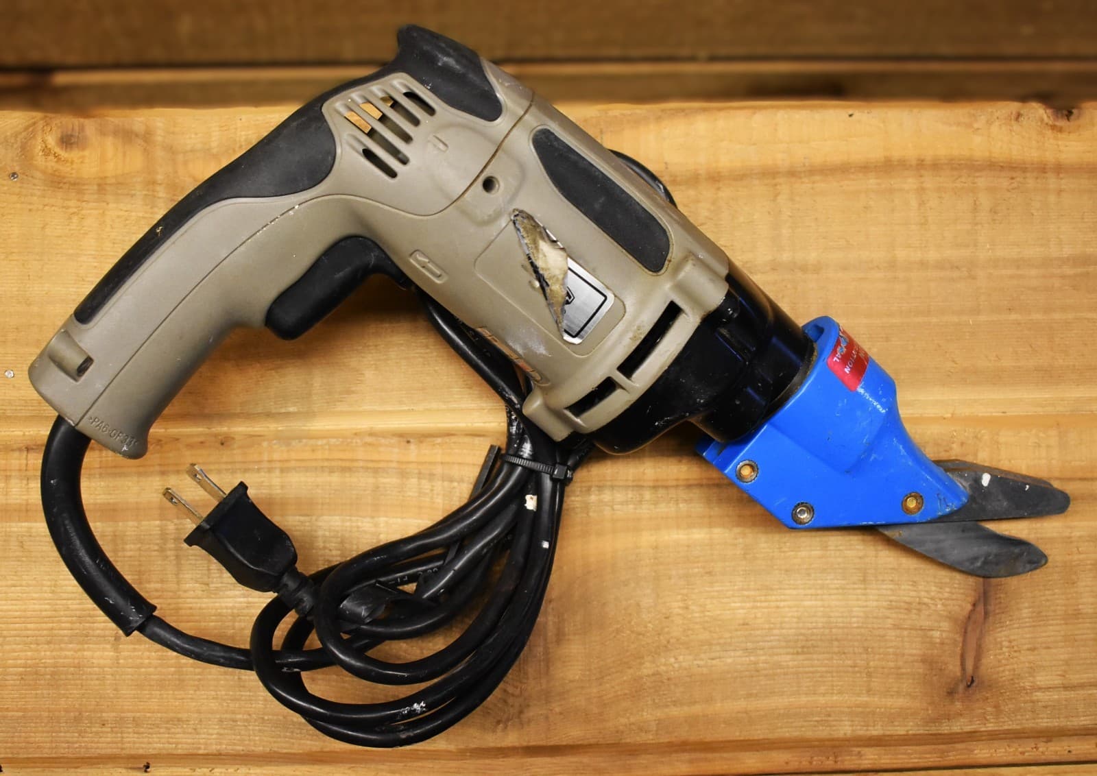 Kett Tool KC-193 Fiber Cement Shear Variable Speed 1/2" Boards 120V 6.0 Amp Ohio 5