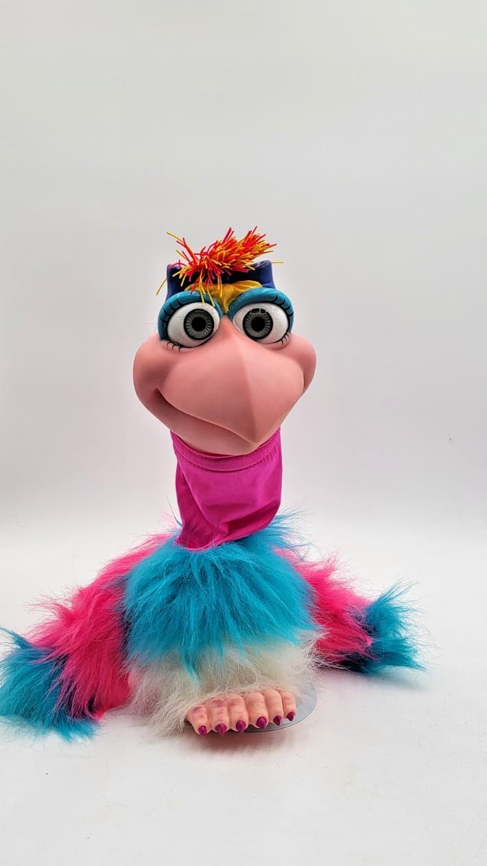 Vintage Axtell Expressions The Burds Bird Puppet Tina Talkatoo RARE HTF 1990s