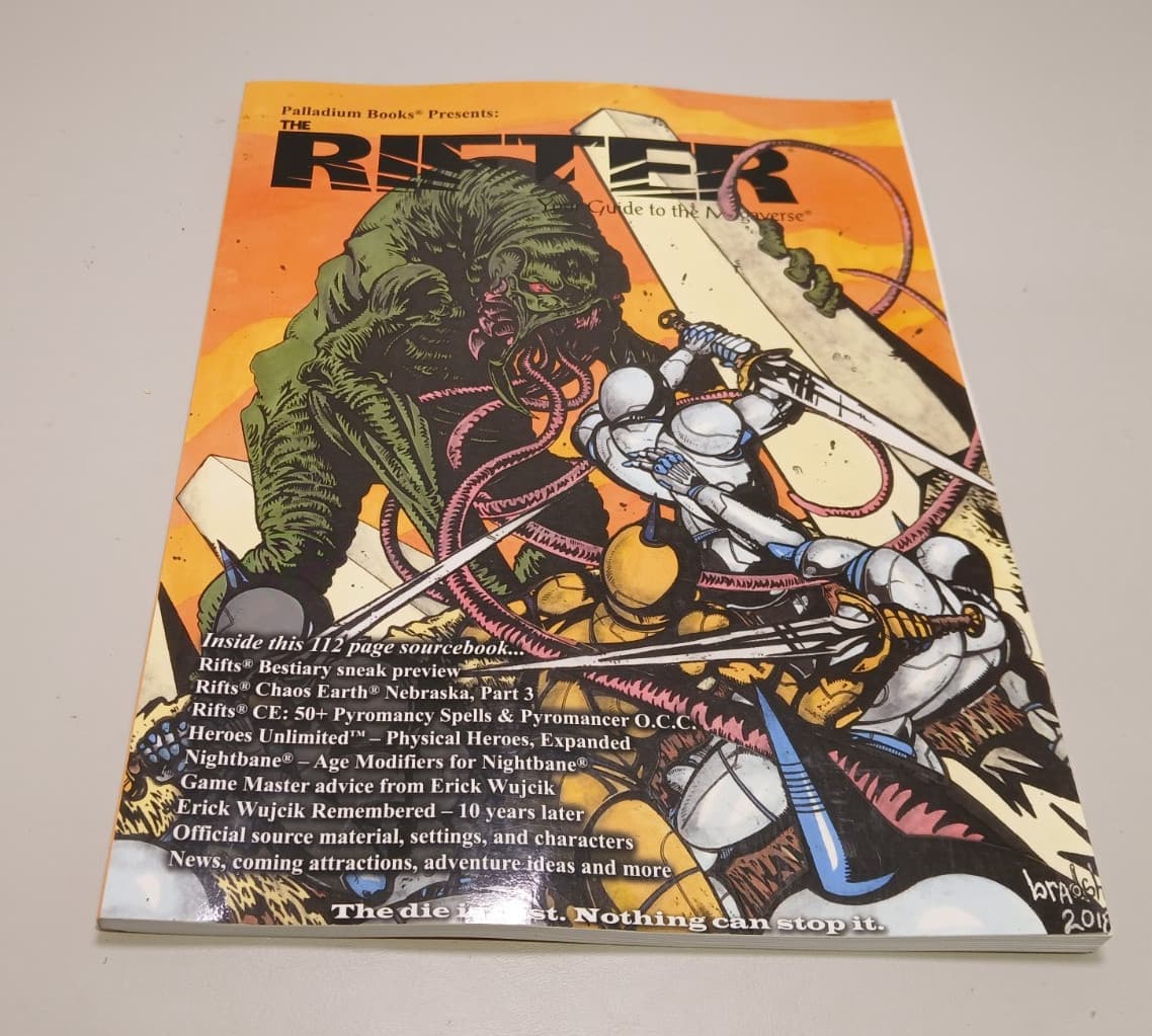 The Rifter Lot Your Guide To The Megaverse Palladium Books 3