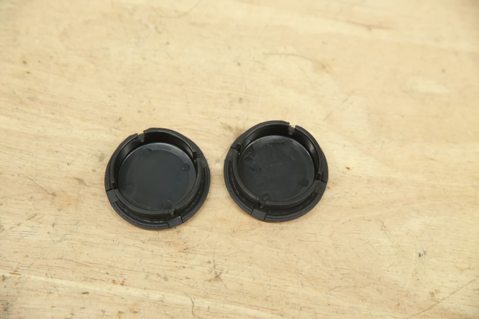 PAIR Jazzy / Quantum Caster Fork Wheel Tire Caps Covers - 600 ES, Q6 Edge, 6000Z 3