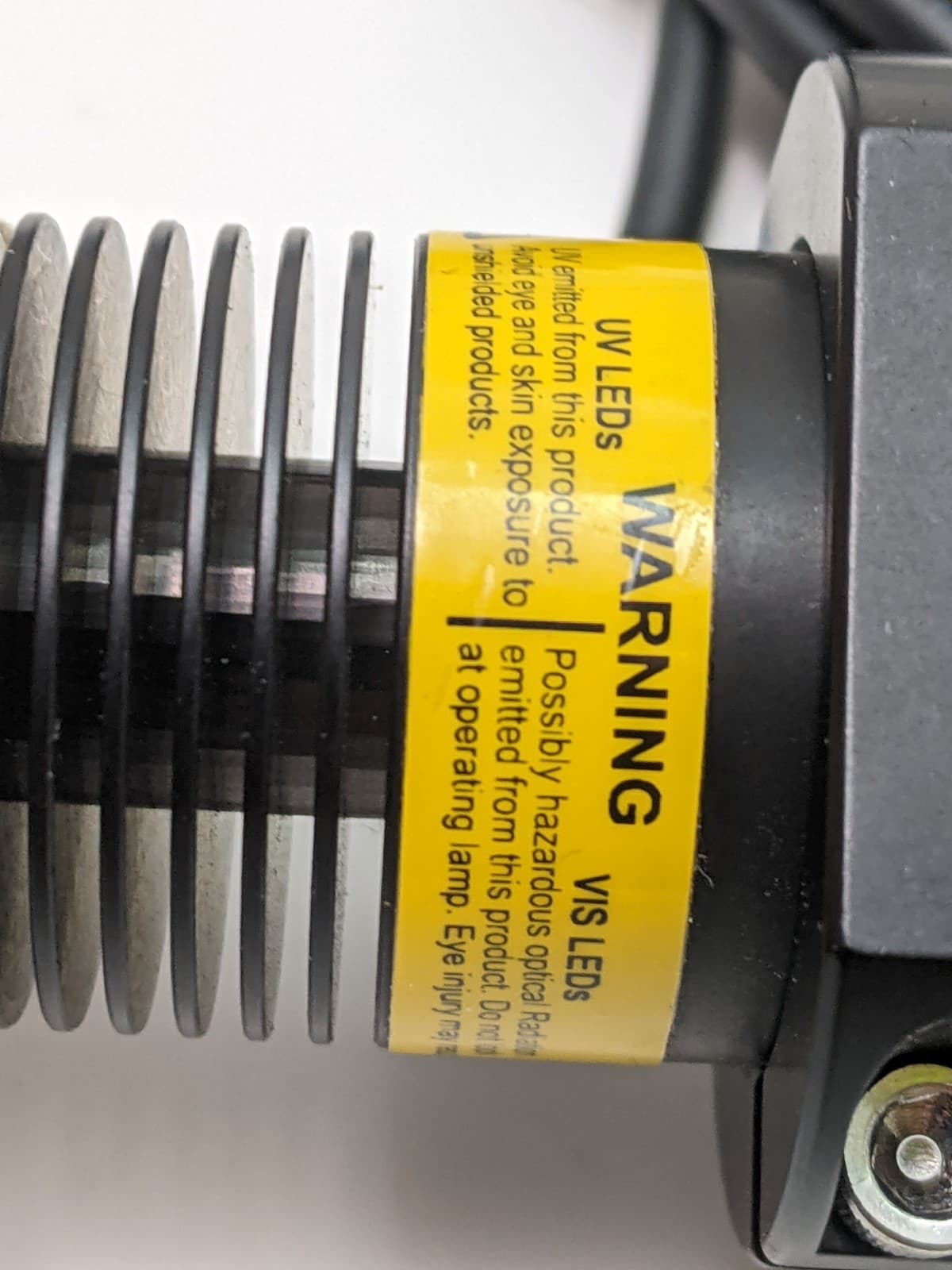 Thorlabs MCWHL6 Collimated White LED w/ LEDD1B Driver, ~50mm Lens, SM1RC 5