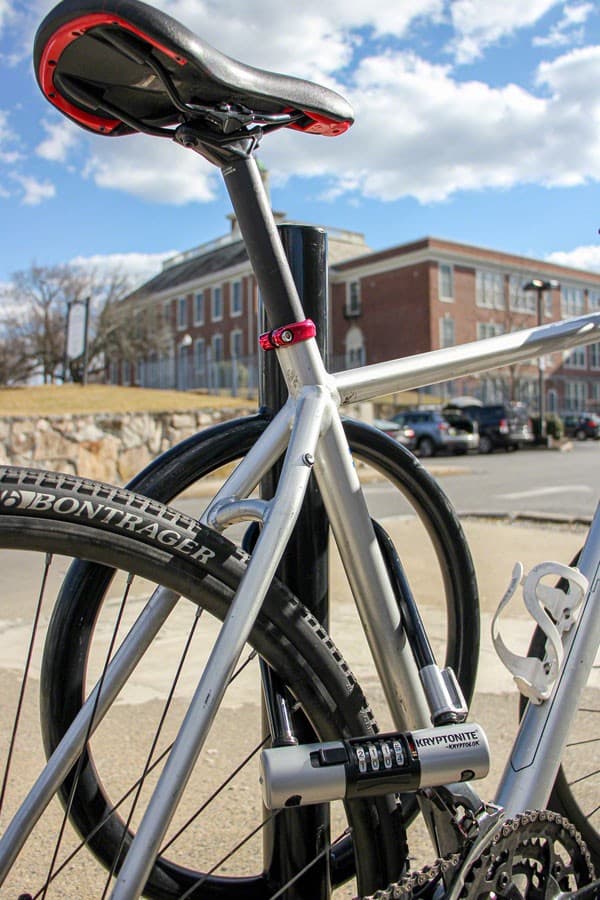 Kryptonite KryptoLok U-Lock - 4 x 9", 4-Digit Combination, Black, Includes 6