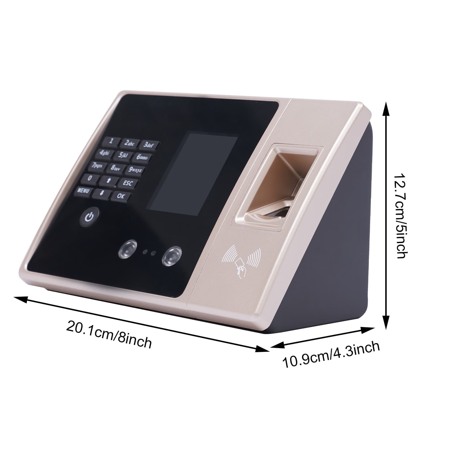Time Clocks for Business Clock in and Out Machine for Employees Work Attendance 2