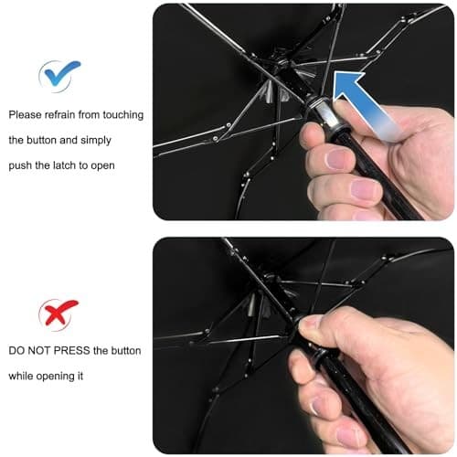  Compact Travel Umbrella,UV Protection, Lightweight Folding 39 Inches Turquoise 5