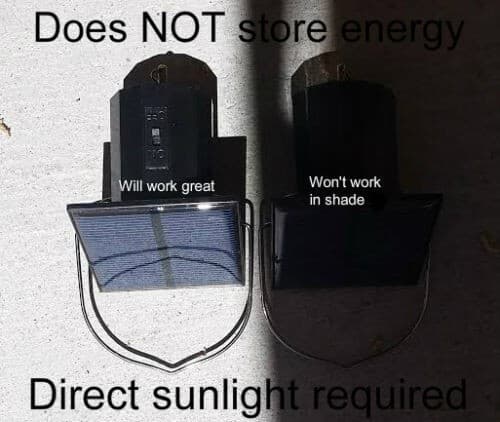 Solar Wind Spinner Motor No-Battery/ Charging Direct-Sunlight Revolving Twister 2