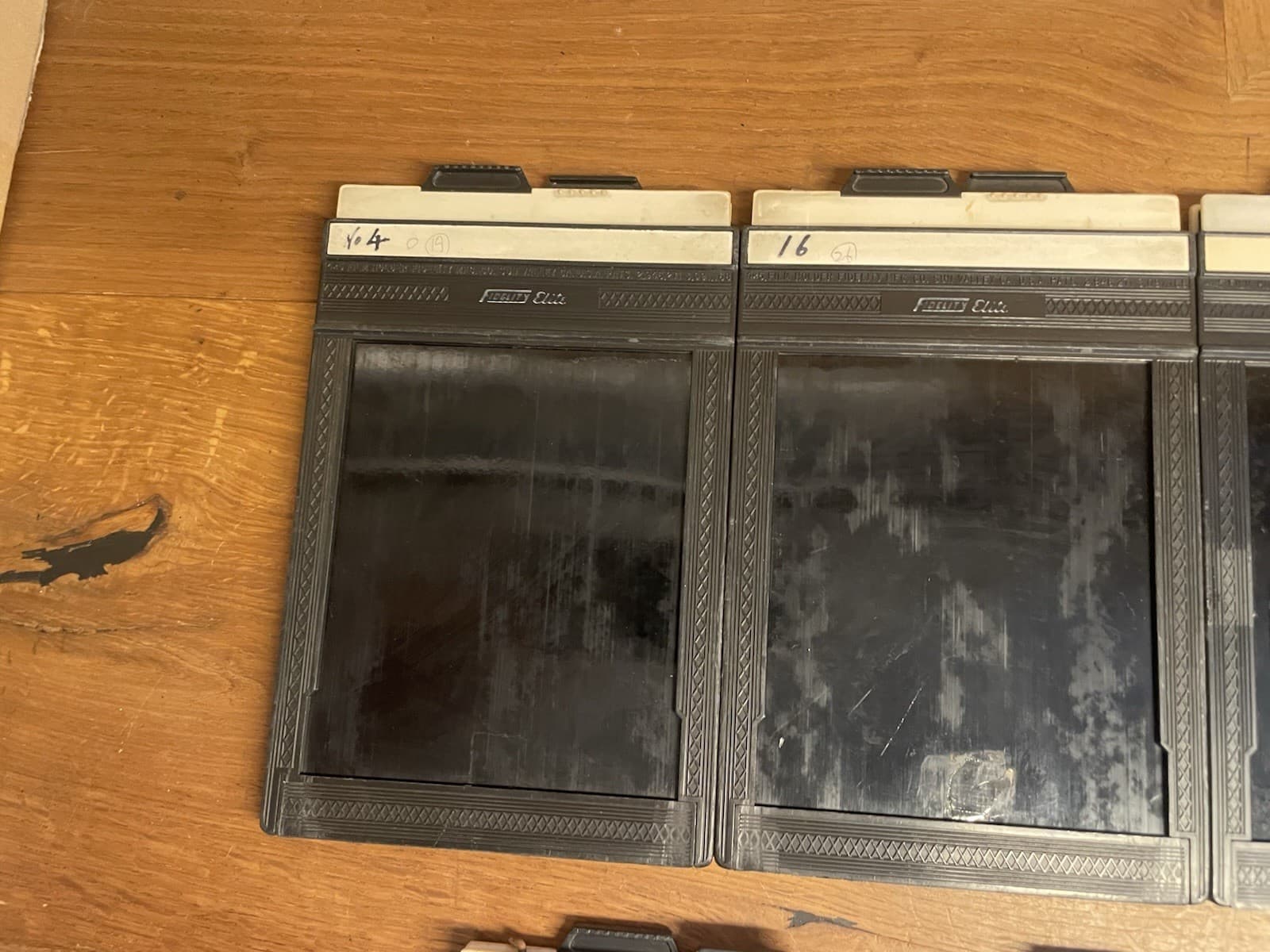 *Exc+5* Lot of 9 Fidelity Elite 4x5 Cut Film Holder From Japan #C8-24E 2