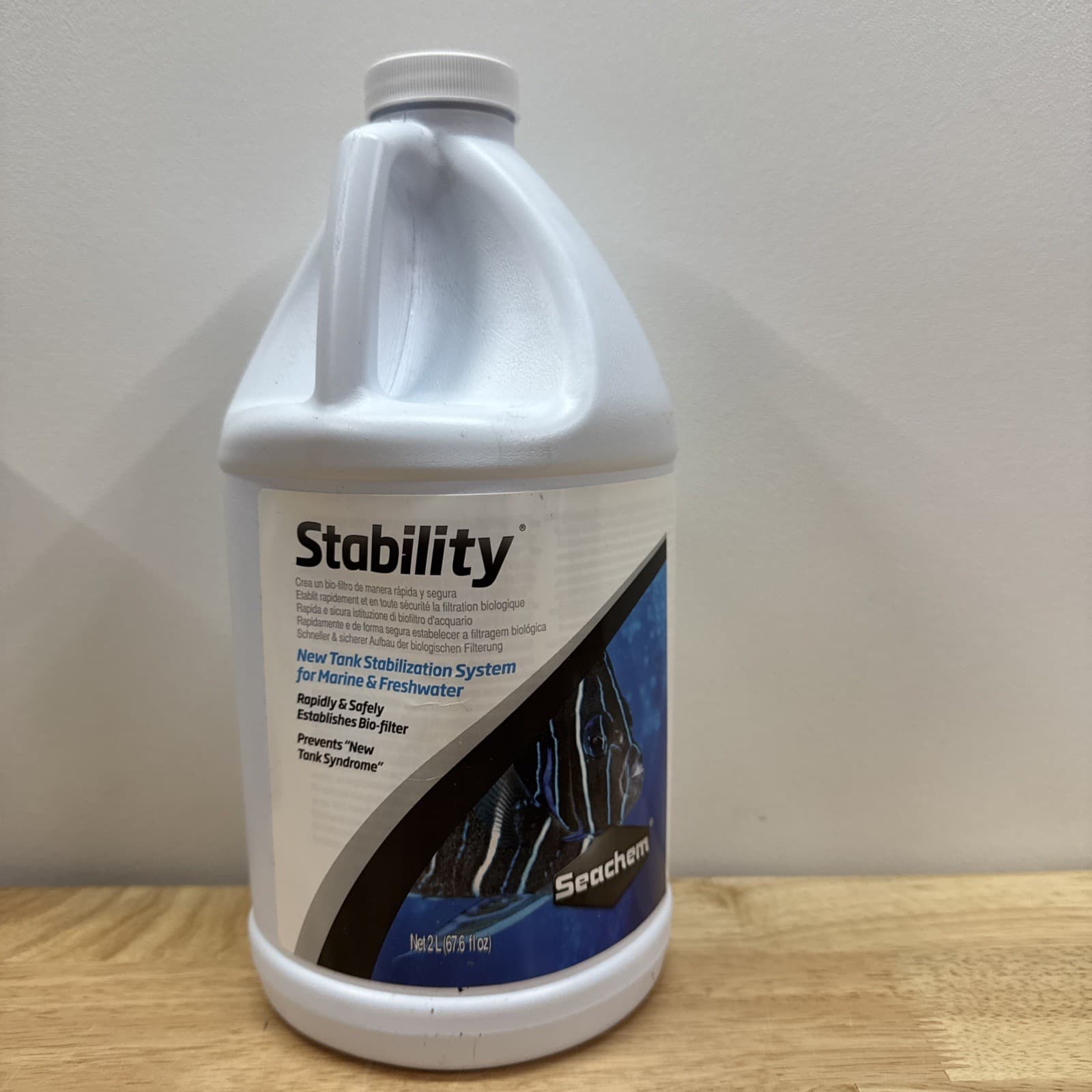 Seachem Stability Fish Tank Stabilizer Freshwater Marine Aquariums Treatment 2L