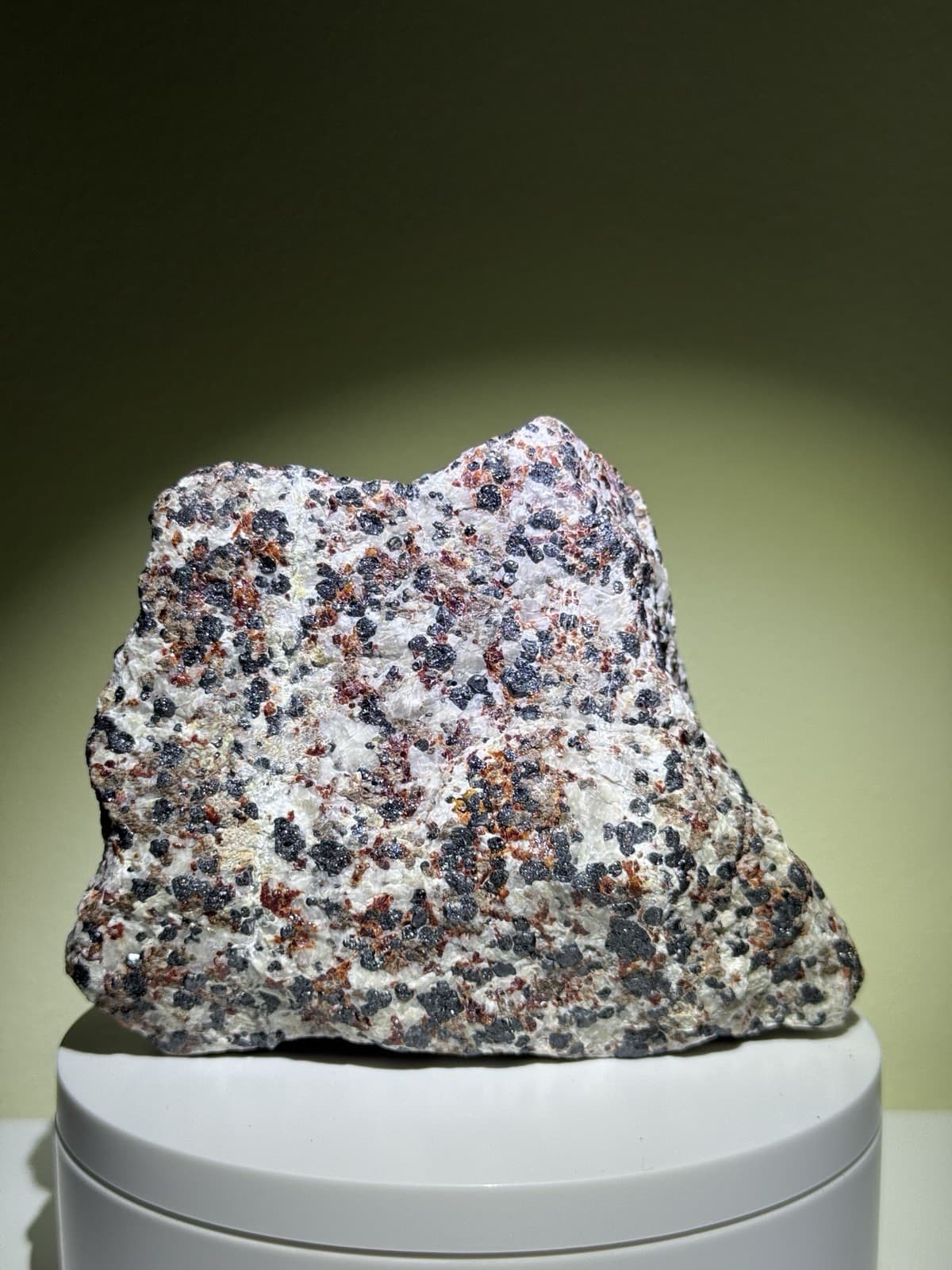 VIVID Willemite, Calcite, Franklinite & Zincite Fluorescent NJ Mineral Specimen 3