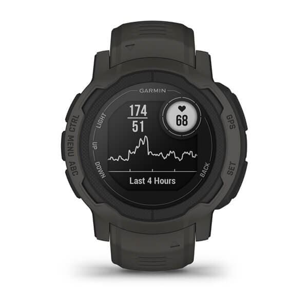 Garmin Instinct 2 Rugged GPS Multisport Watch in Graphite 010-02626-00 2