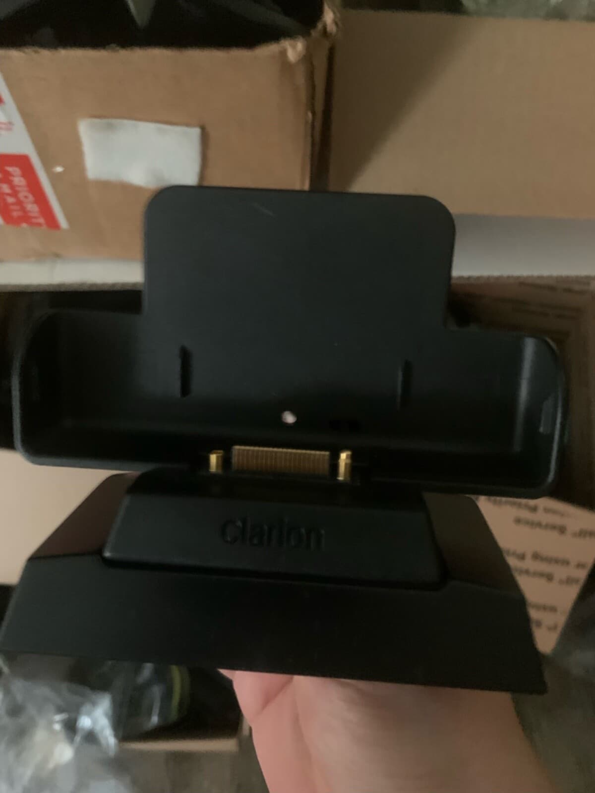 EUC Clarion CLHK Sirius Satellite Radio Calypso Home docking station only no cab