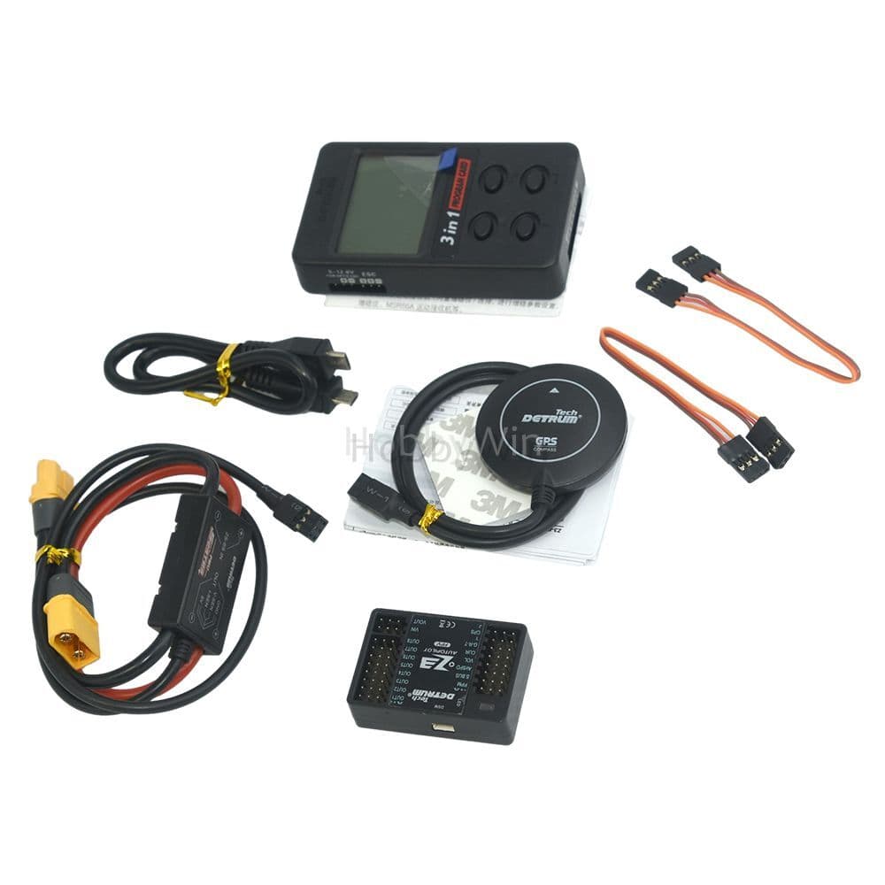 Dynam Detrum Z3 FPV RC Plane Flight Controller Autopilot OSD 3in1 PMU6-axis gyro 5
