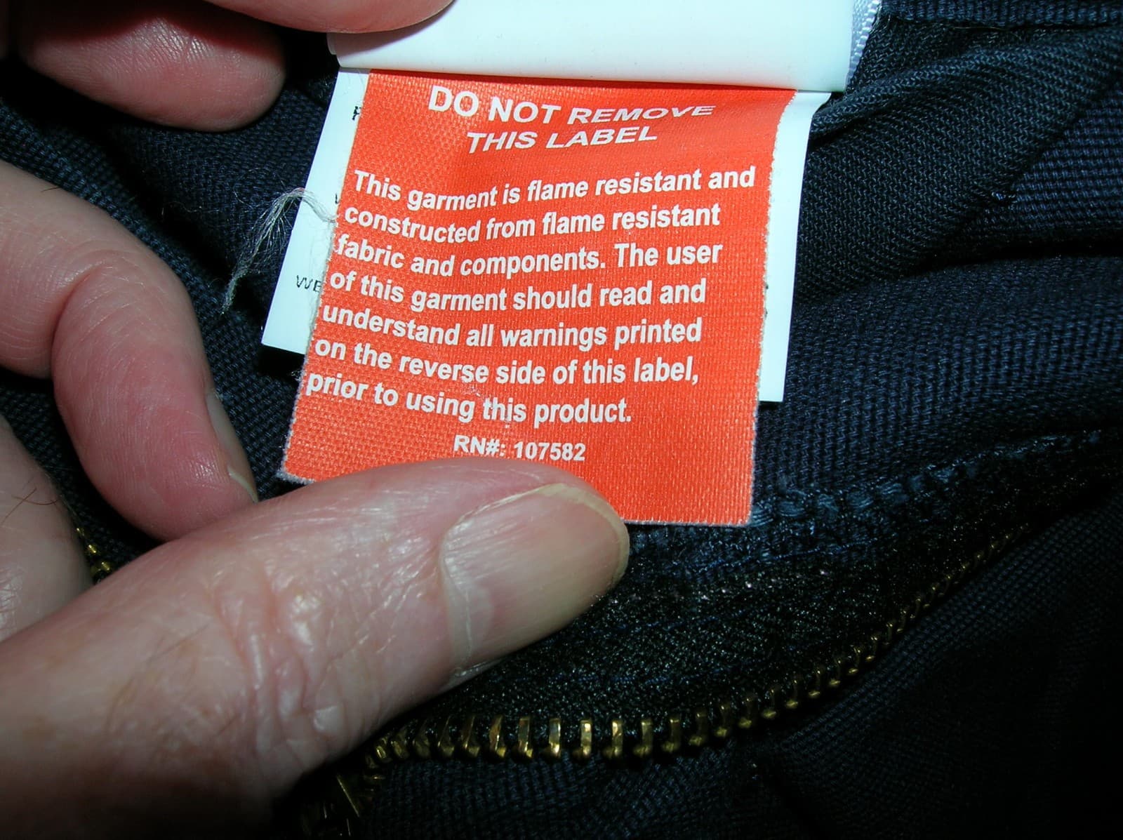 TECGEN Fire Resistant Pants 36x32 NFPA 2112 FR9.5oz High Perform Duck ARC 14 6