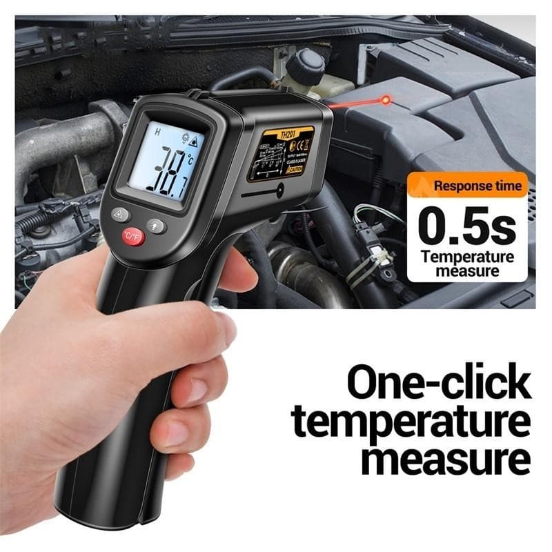 LCD Digital Non-contact Laser IR Infrared Thermometer Temp Meter Temperature Gun 2