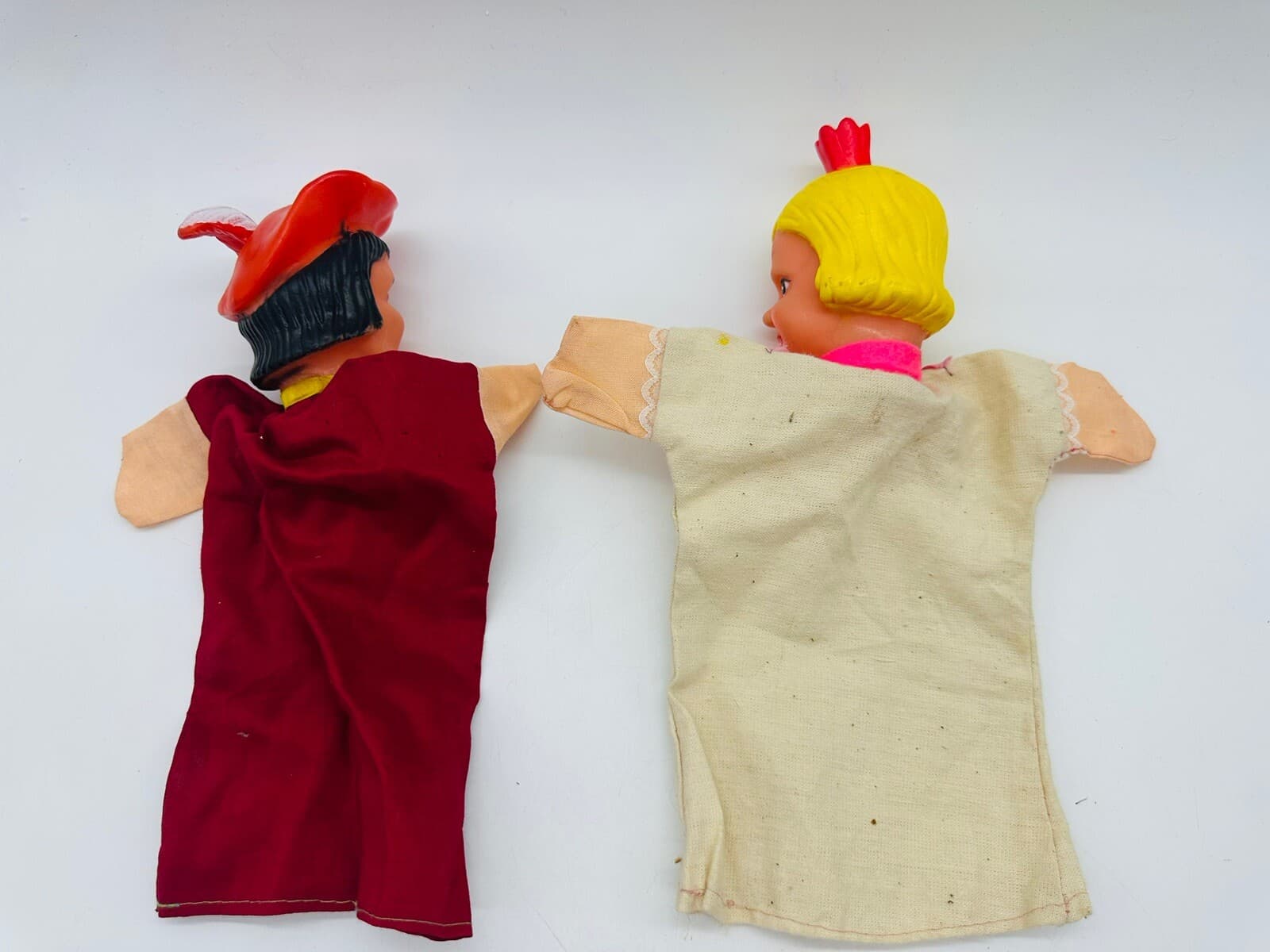 Vintage Mr Mister Rogers Neighborhood Toy Hand Glove Puppets Queen 1970s 6