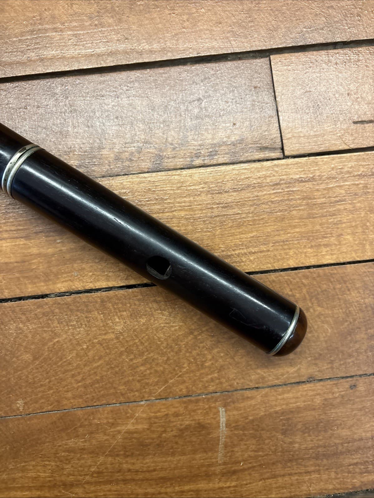 ANTIQUE 19TH CENTURY FLUTE Single Key Rare 1800s Flute 6