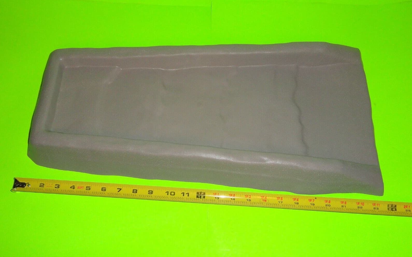 LOT OF 12 NAT GRAY Rain Run Off Gutter Down Spout Splash Block UV Stable Plastic