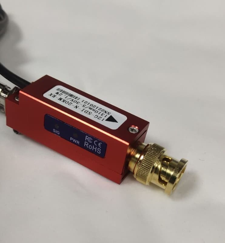 MINI 3G-SDI RECEIVER, ST FIBER (Only for RECEIVER!!!)