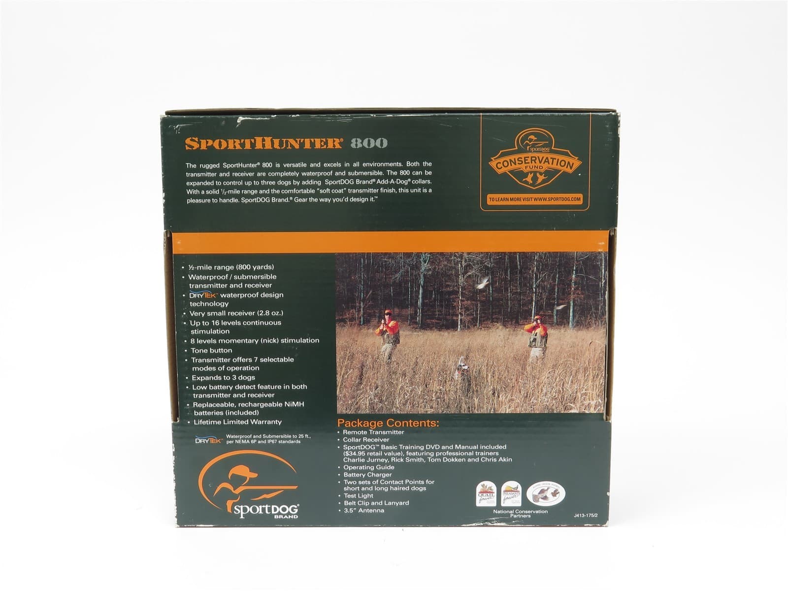 Sportdog Training System Coller & Remote Sport Hunter 800 Water Proof  6