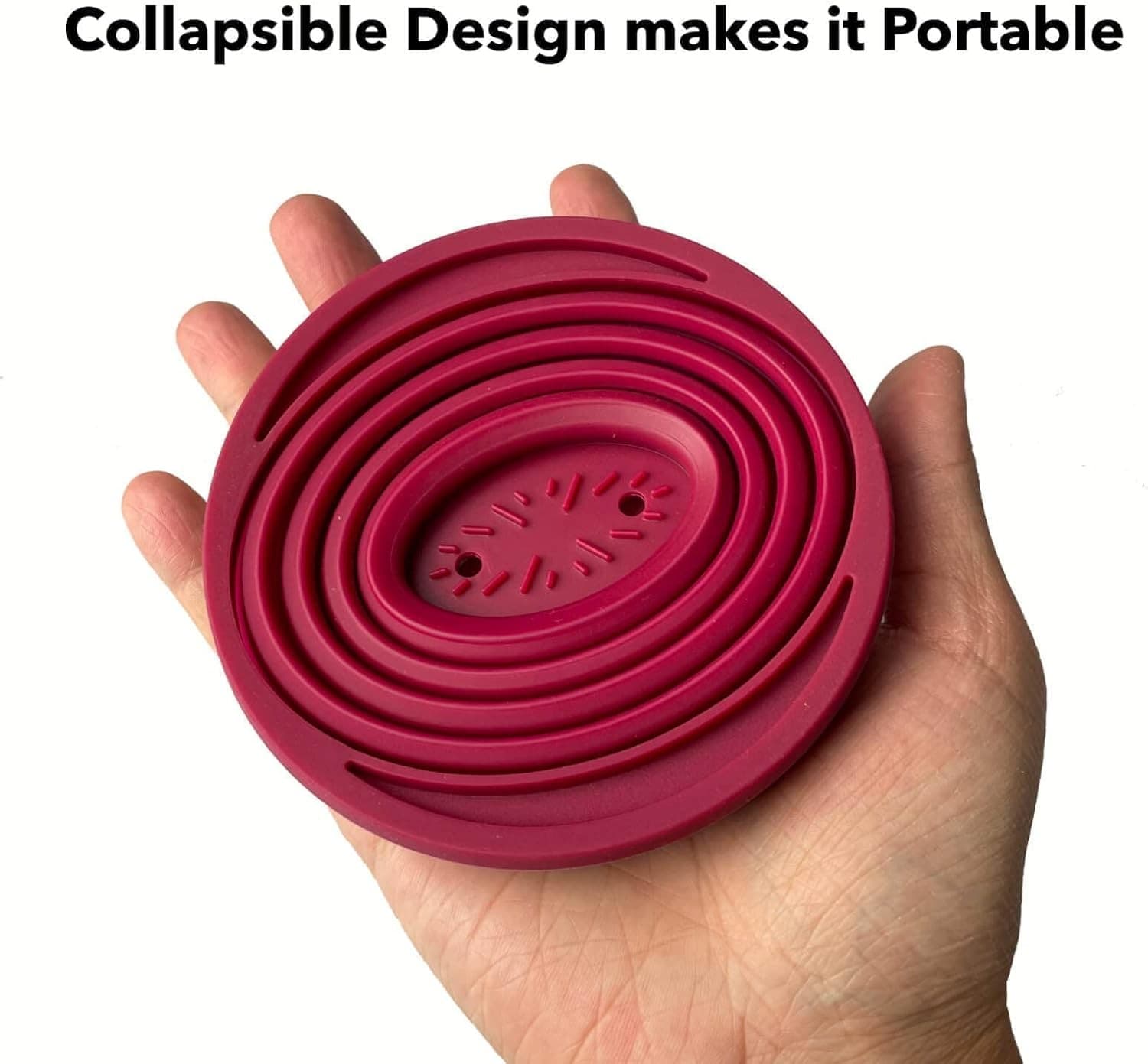 Collapsible Pour Over Coffee Dripper for Camp Coffee, Reusable Silicone...  2