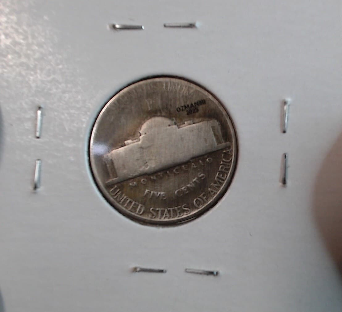 HOBO Plague Doctor Made From A REAL WWII Silver Nickel SIGNED Bird Man Mask Rats 2