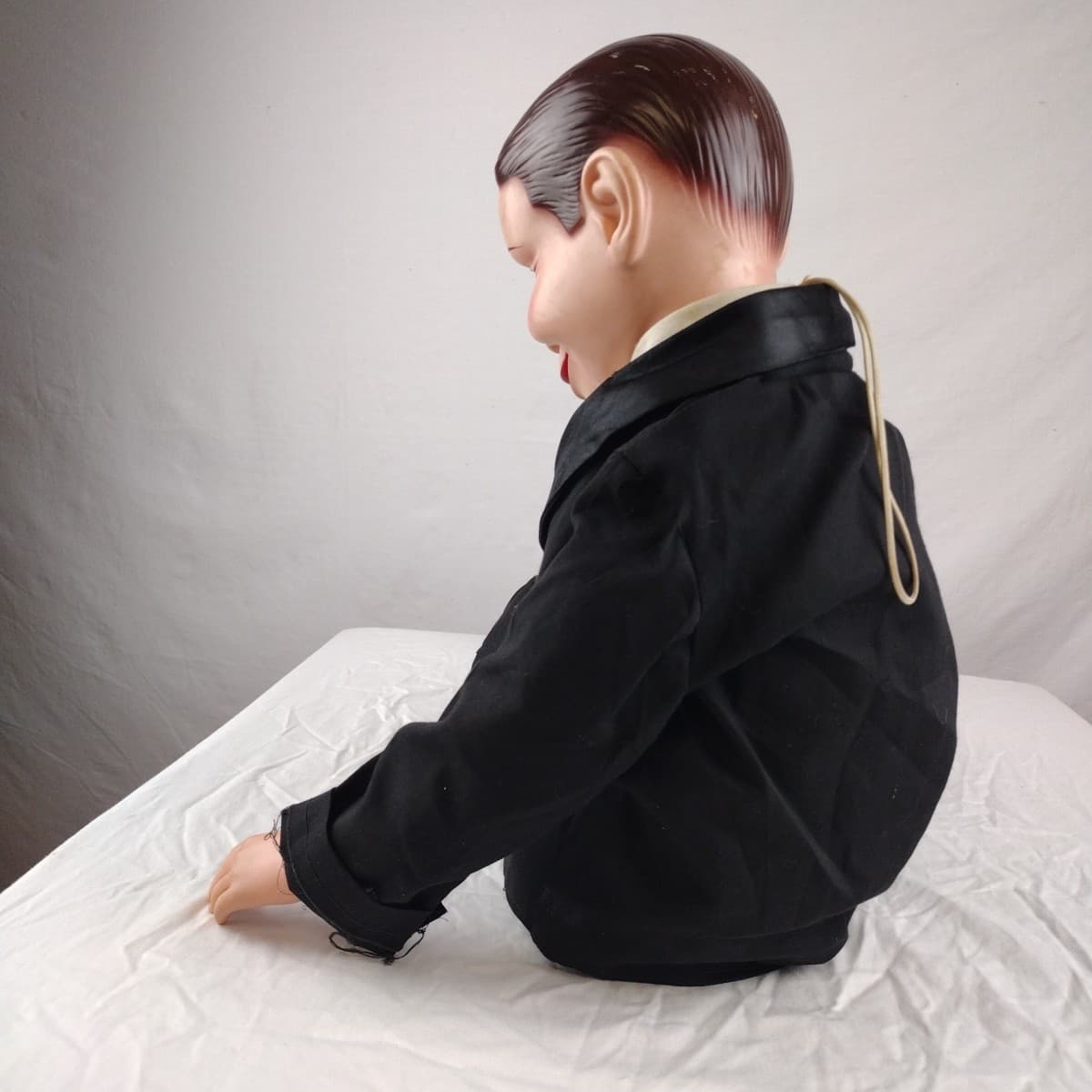 Juro Novelty Charlie McCarthy Ventriloquist Doll 30" 1977 Incomplete 2