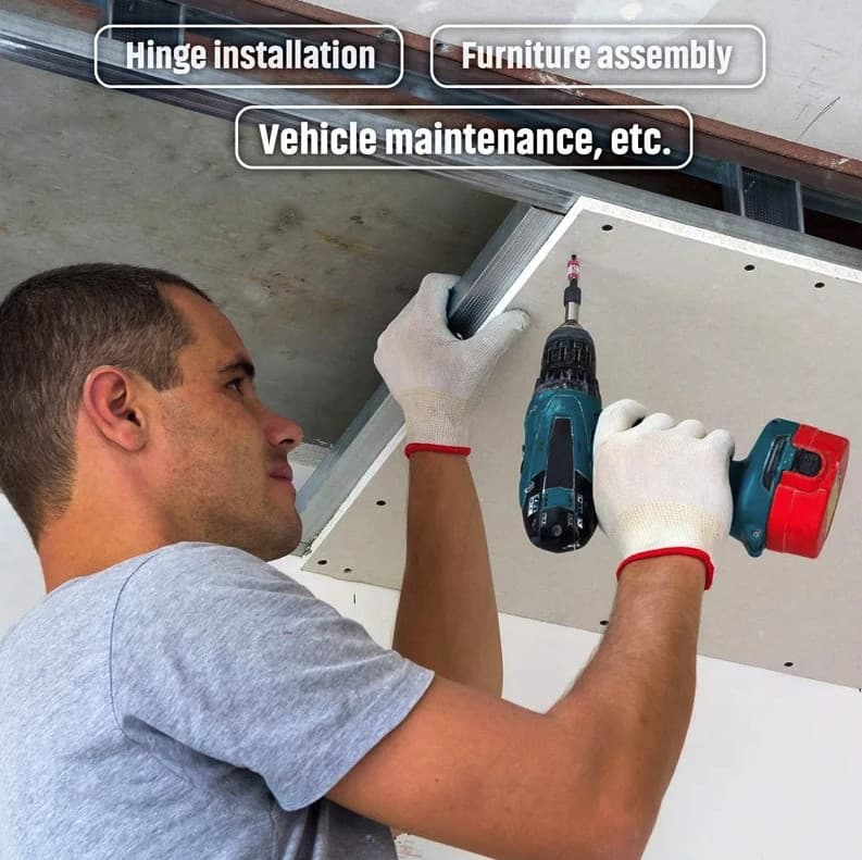 3 pcs Magnetic Ring Screwdriver Bit Holder 1/4" Strong Magnet Adapter Tool - NEW 6