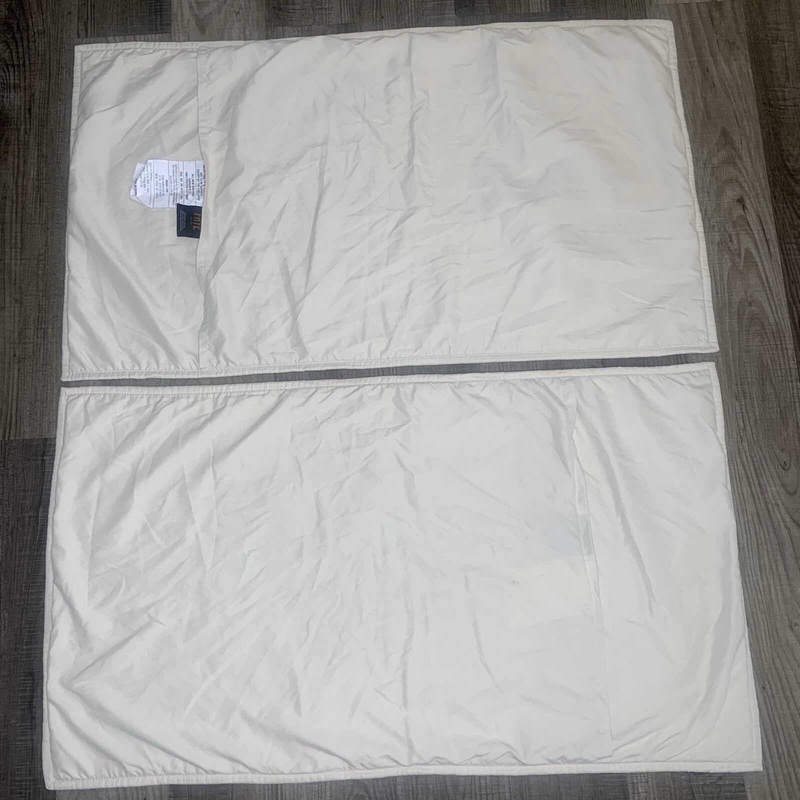 2 Frye Pillow Sham Covers Stripe 20"x36” Cotton Blended 3